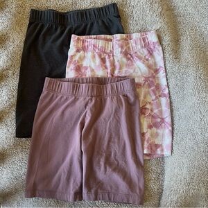 Set of 3 Pairs Biker Shorts 6in Size XS Old Navy